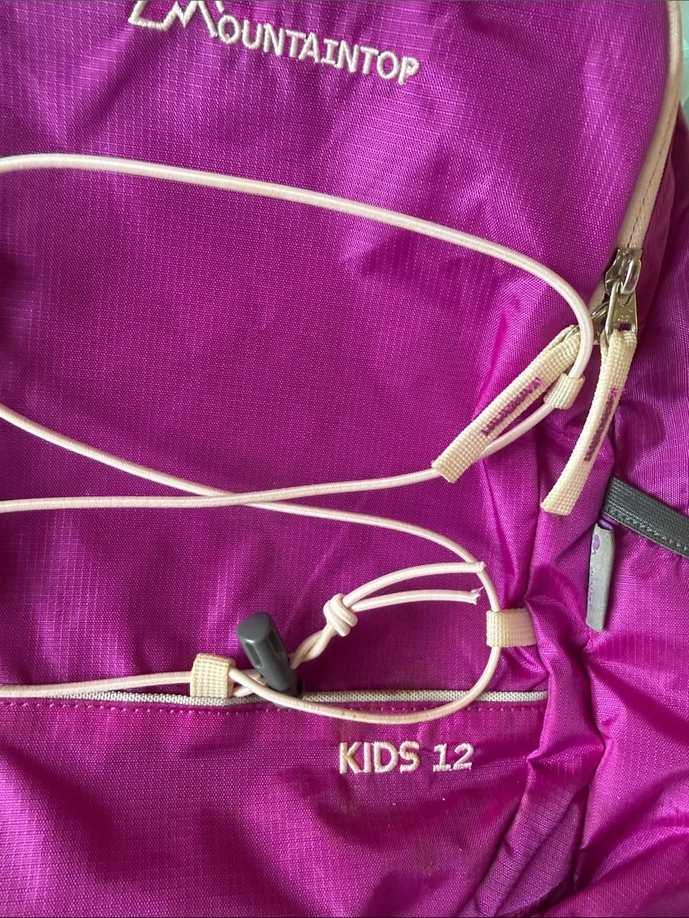 Mountaintop Kids 12 Backpack - Bright Magenta